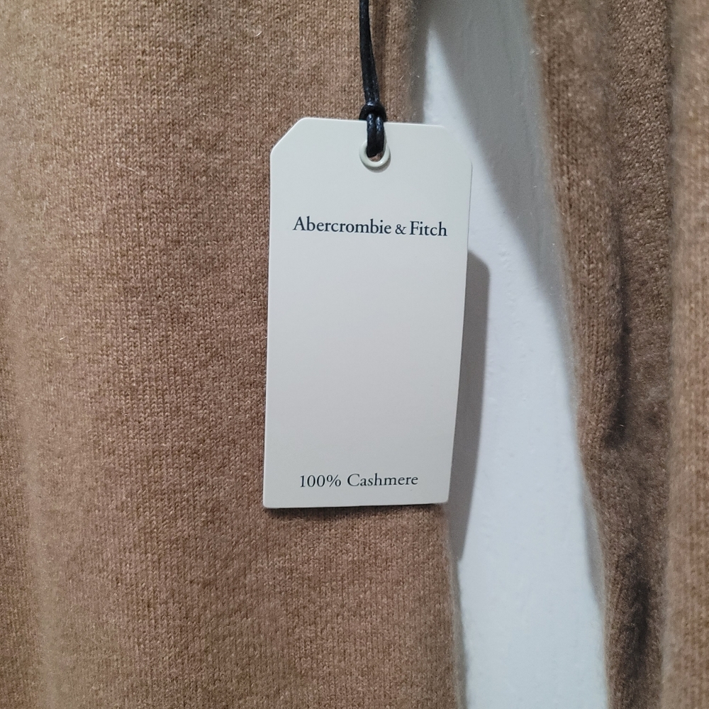 NWT Abercrombie Cashmere-Blend Mockneck Mini Sweater Dress XSP - Picture 4 of 11